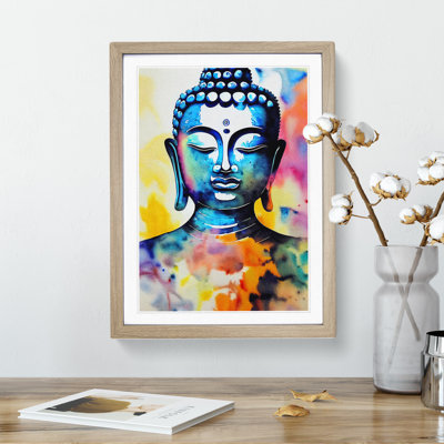 Buddha in Watercolour - Wall Art
