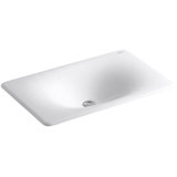 Iron Tones® Metal Rectangular Drop-In Bathroom Sink