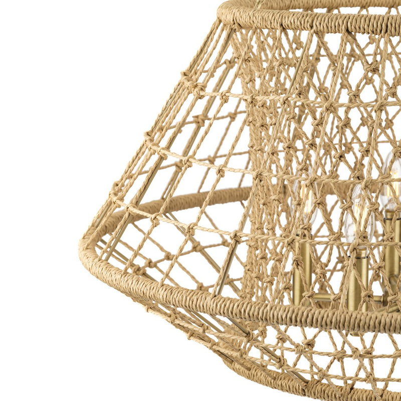 Lustre géométrique simple à 5 lumières Abdurahim
