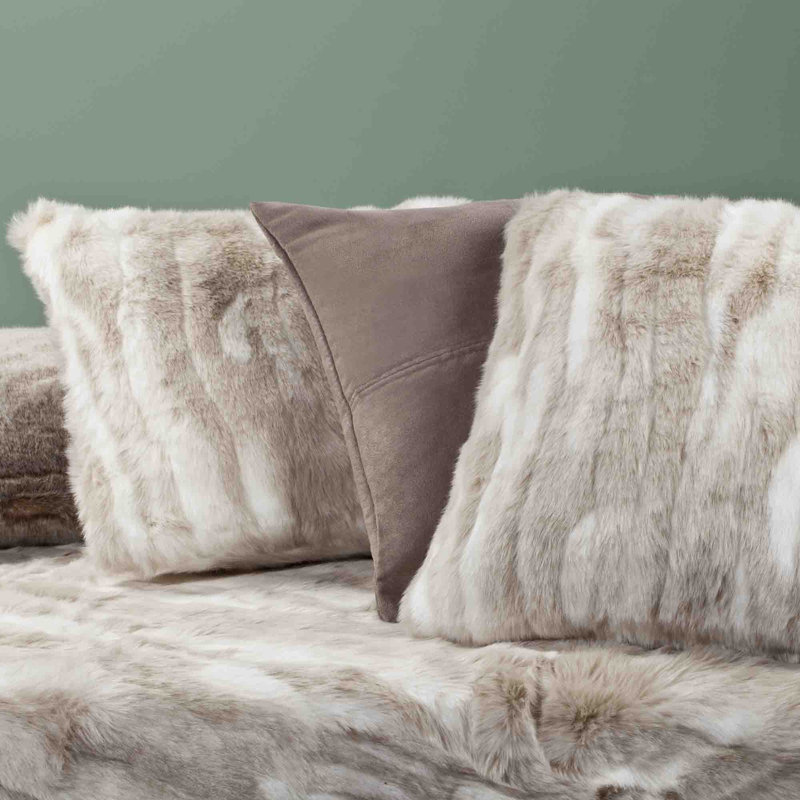 Kittila Square Pillow Cover, 15.7" x 15.7", Off White