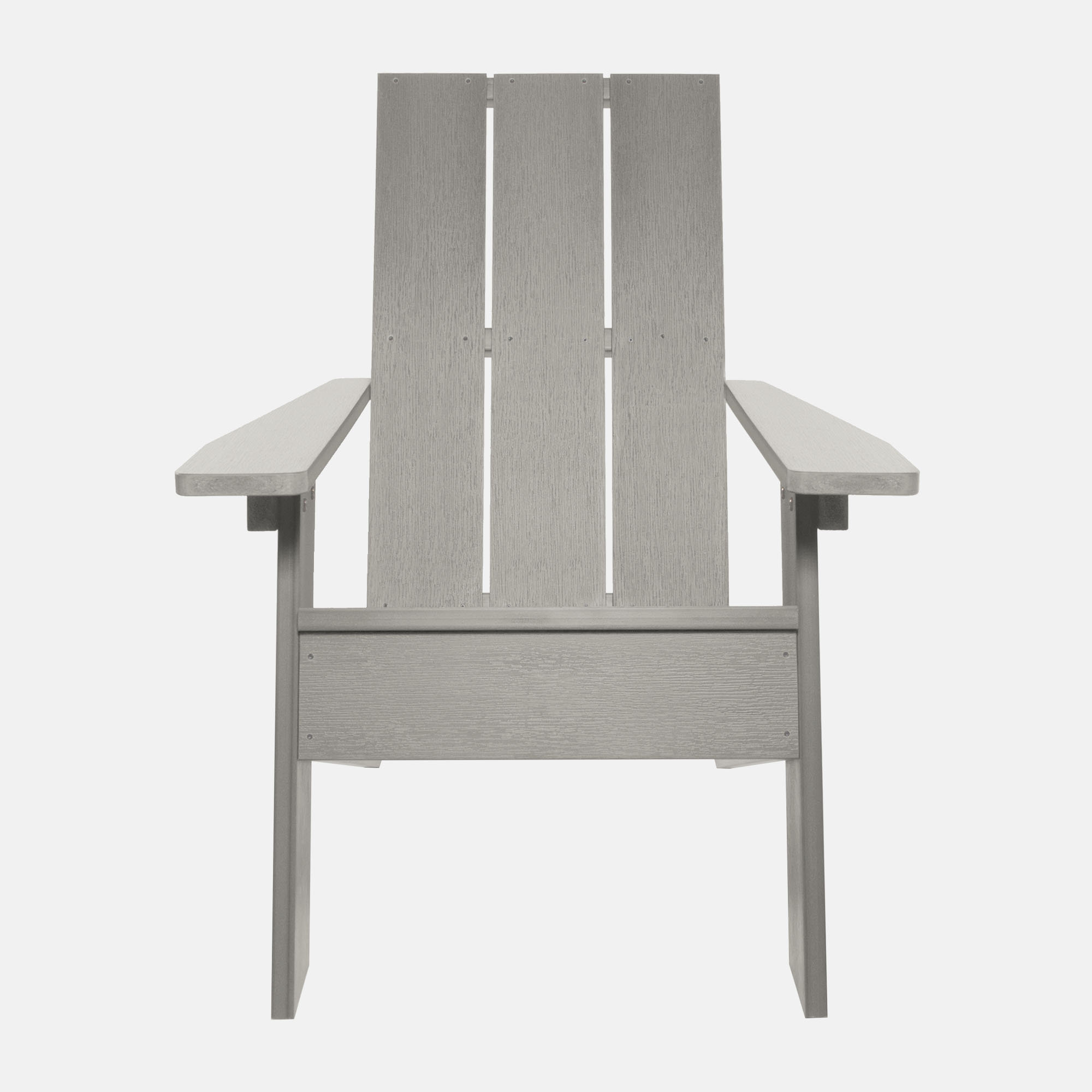 Byrnes Outdoor Adirondack Chair, Harbor Gray