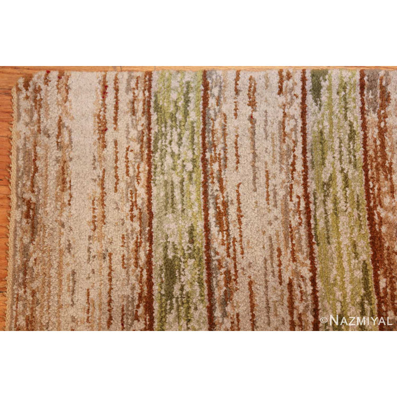 Scandinavian One-of-a-Kind Rectangle 4'6" X 7'3" Area Rug