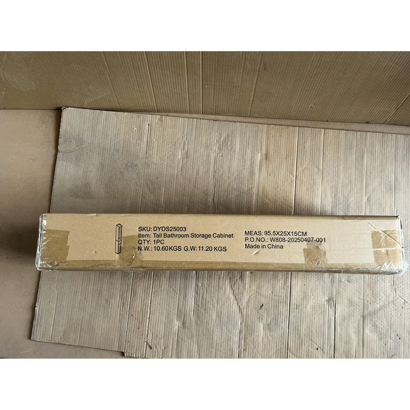 Armoire de rangement de salle de bain 68,89 "blanche avec tablettes réglables, 2 portes, porte basculante, compartiments ouverts pour les petits espaces de cuisine dans la maison 3 portes autoportantes, bureau