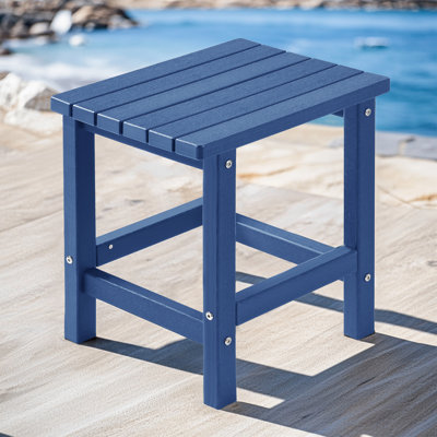 Table d'appoint 17 po rectangulaire PEHD