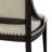 Aisja Upholstered Shelter Dining Bench - Black-85822700