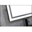 Miroir de salle de bain 84 po x 30 po à DEL avec façade et rétroéclairage, antibuée, mémoire, 3 couleurs, gradation continue, meuble-lavabo mural