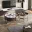 Table basse minimaliste moderne en bois massif-103558347