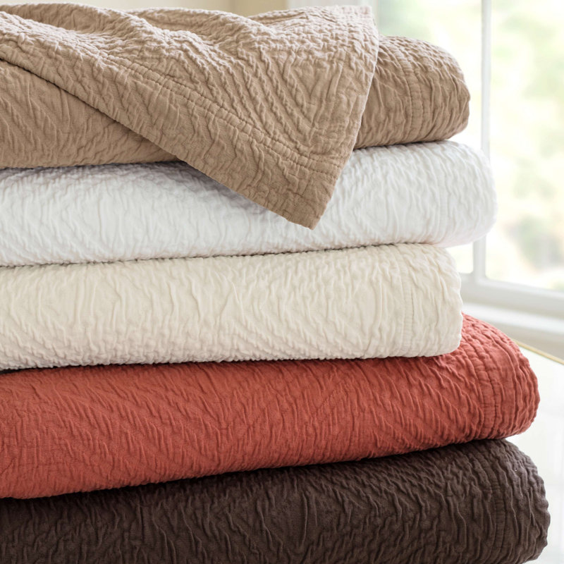 Kerala Spice Matelasse Coverlet, Twin/Twin XL Coverlet