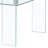Rectangle Clear Glass Coffee Table