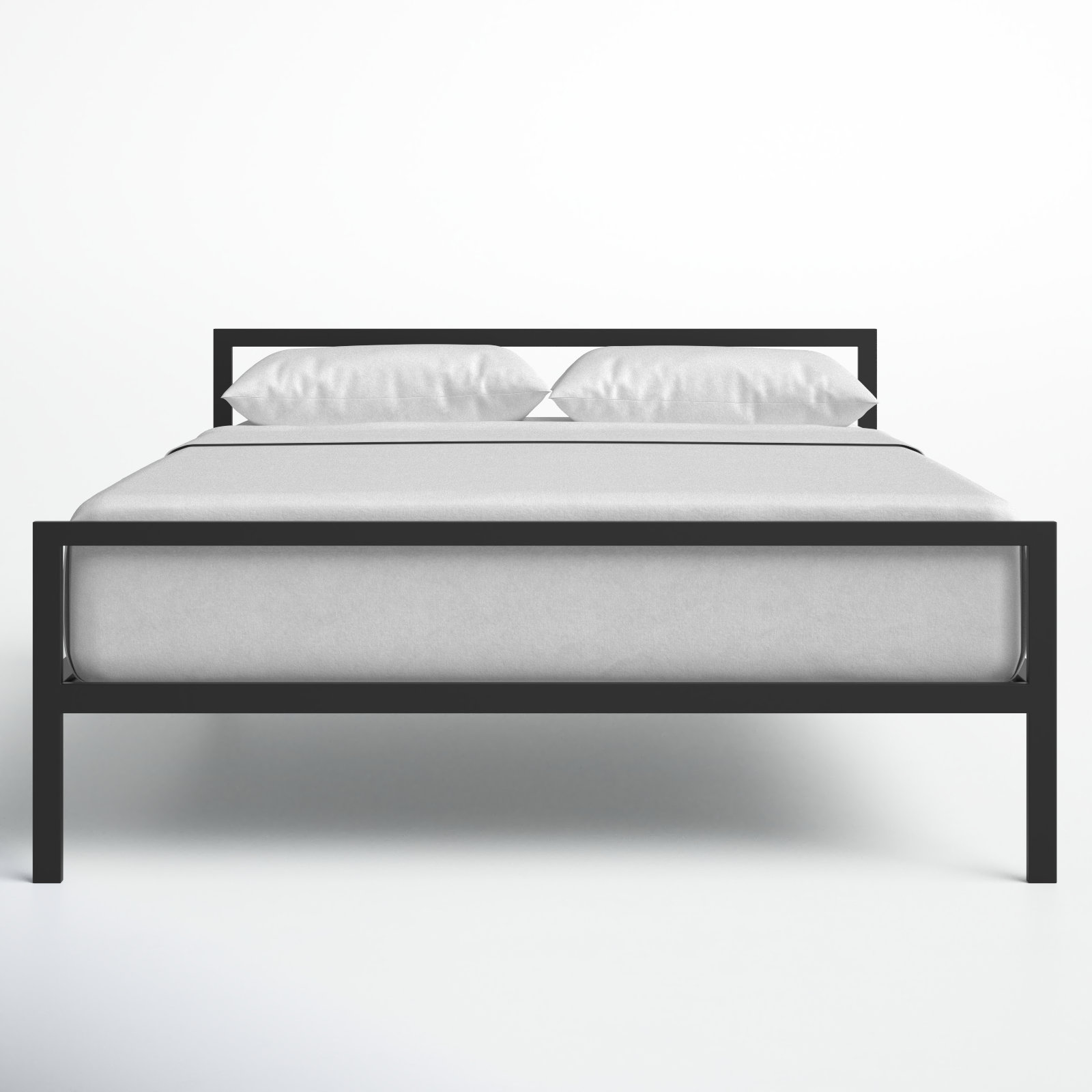 Aston Open-Frame Bed, Black, King