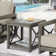 Marindo Aluminum Patio Swivel Conversation Seating Group With Sunbrella® Cushions And Side Table