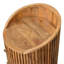 Table de chevet en bois massif Juliella