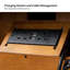 Lilibeth Hidden Drawer Design Bedside Table With Charging Station-93705624