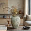 Rustic Gold and Brown Terracotta  Tall Urn Vase-130661601