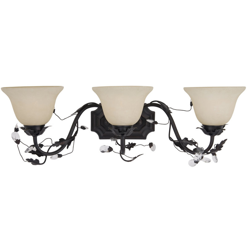 Vevay 3 - Light Dimmable Vanity Light, Oil Rubbed Bronze