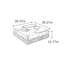 Table basse carrée sur pied avec plateau-671814206-671814201-671814148