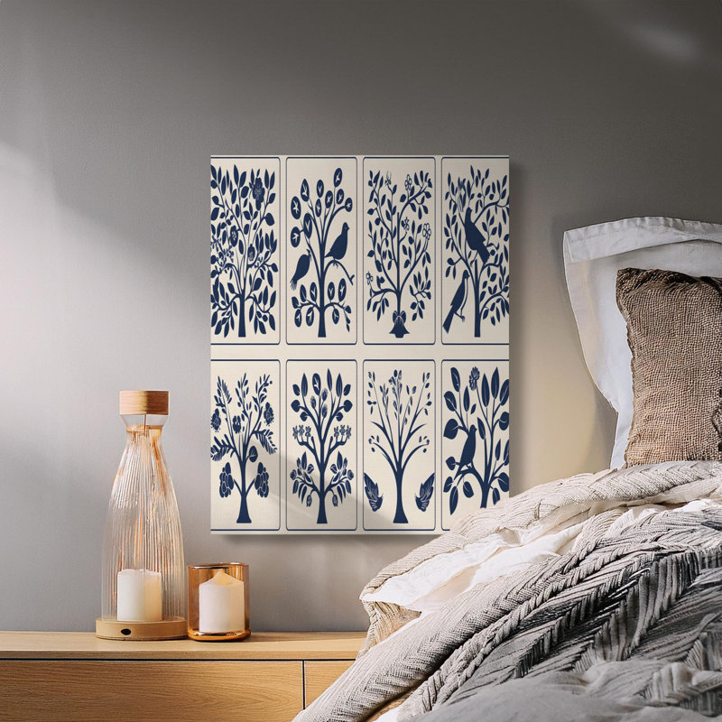 Wrapped Canvas Print Set, 15x30
