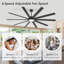 Ventilateur de plafond Modern Farmhouse-720925184
