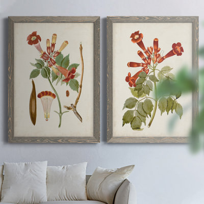 Toile rétro vintage avec cadre encadré, prêt à accrocher