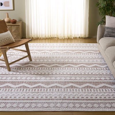 Tapis géométrique Delmontez Performance