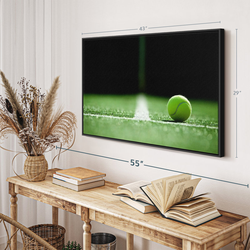 «Tennis Line Wall Art», H 43 po x l 29 po