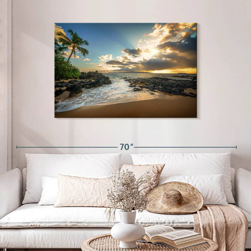 Gillard Sunrise At Makena Beach, H 30 po x l 45 po