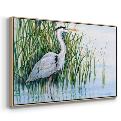 " Heron In The Marsh I "