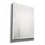  «White On White 1» par Cartissi, art mural sur toile, 40 po x 54 po