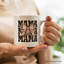 Tasse de maman léopard scintillante, cadeau Coquette Bow Glam avec nom personnalisé