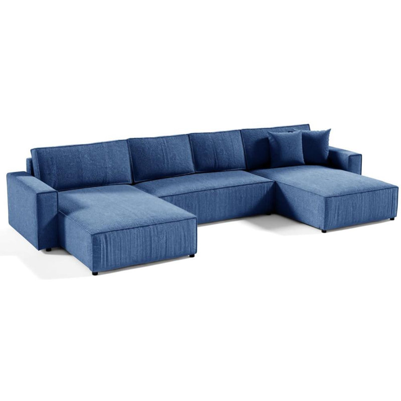 Beyazit 6 Seater Sofa Bed, Blue
