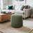 Round Ottoman With Storage Functionality | Gift Idea