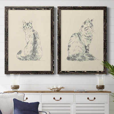 " House Cat V " 2 - Pieces