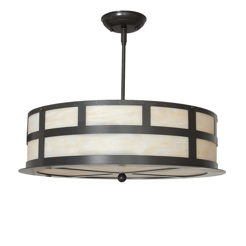 Lustre cylindrique à 4 lumières Smythe