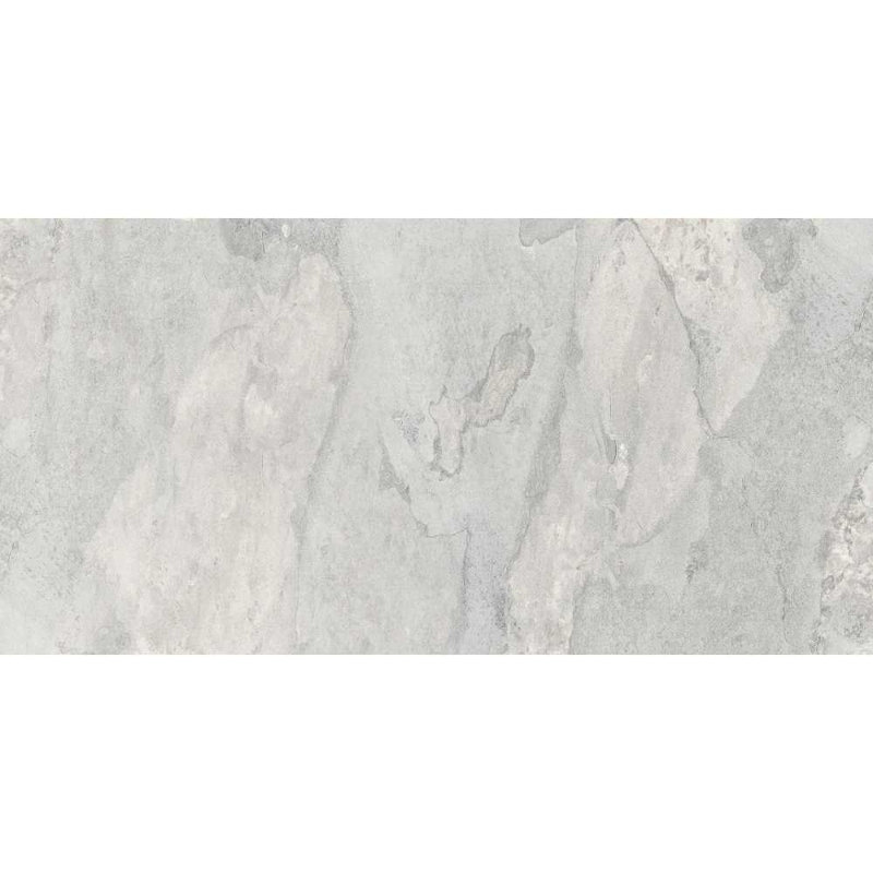 Wells Stone 12" x 24" Porcelain Stone Look Wall & Floor Tile, White