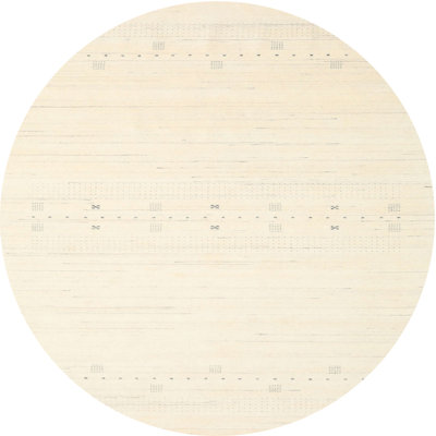 Tapis de zone beige léger contemporaine