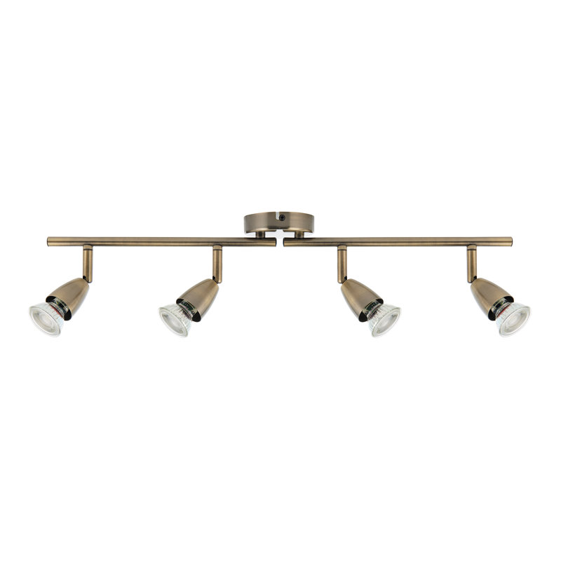 Eichler Semi Flush Mount, Antique Brass