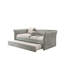 Lit de jour avec couchette, gris-1068367227