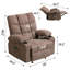 Fauteuil inclinable manuel Azraf avec masseur et chauffage Azraf-100965112