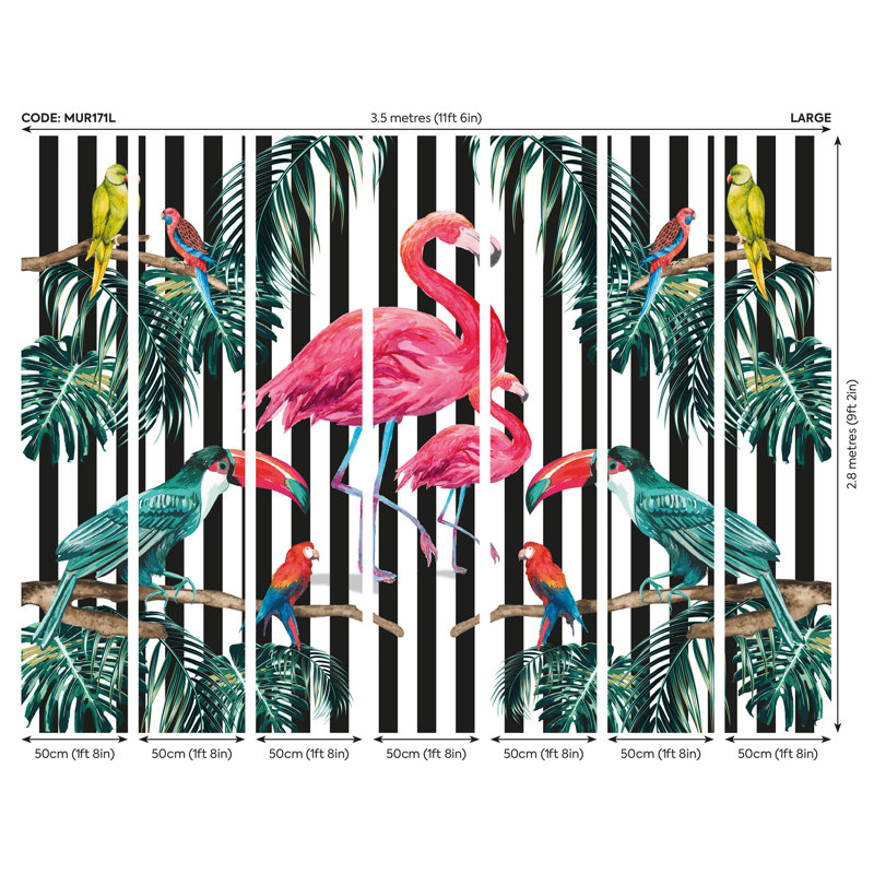 Noxon Matte Wall Mural, 280cm L x 350cm W