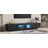 TV Stand With Fluted Tempered Glass Doors For Tvs Up To 95''-245037151