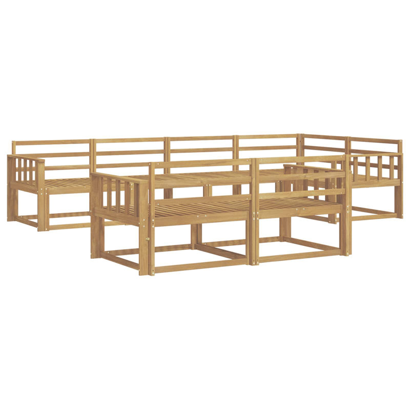 327cm Wide Patio Sectional Set