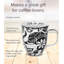 La tasse 14Oz Artisan Boho rehausse vos moments douillets avec cette superbe tasse en céramique noire et blanche, un incontournable de l'hiver. Conçu avec une élégance bohème artistique, il combine une finition noire matte profonde avec de charmants motifs minimalistes.