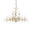Lustre 9 lumières façon bougie rétro