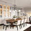 Comet 6 - Light Dimmable Chandelier