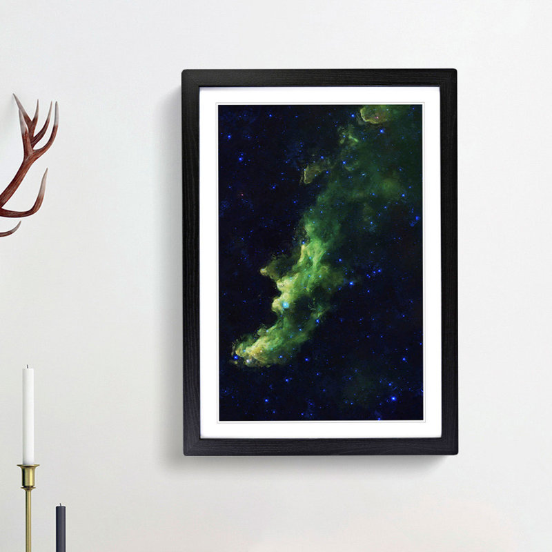 Universe in Abstract Vol.2 - Picture Frame Graphic Art Print, 48cm H x 36cm W x 2cm D, Black Framed