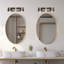 Luminaires de salle de bain rustiques au-dessus d'un miroir, lumières de meuble-lavabo noir mat et or pour la salle de bain, luminaires muraux rétro 3 lumières