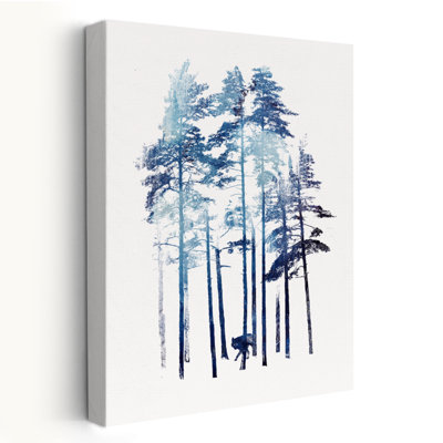 Art loup d'hiver