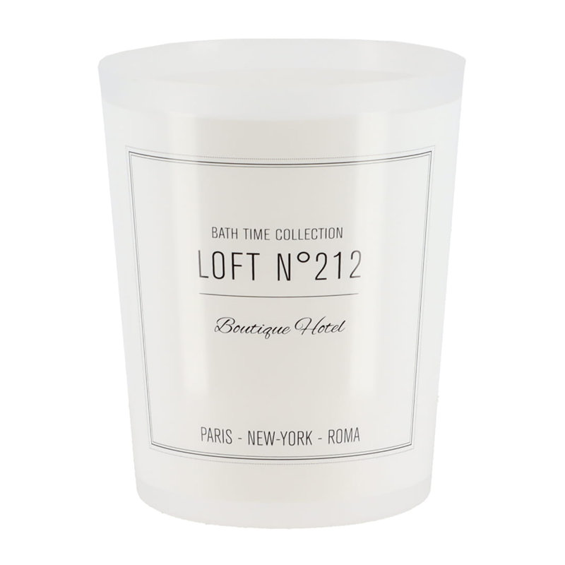 White Plastic Office Waste Basket with Script Design