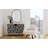 Solid Wood Asymmetrical Wall Mirror-1515039369