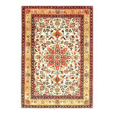 Miara Hand Woven Cotton and Silk Oriental Area Rug